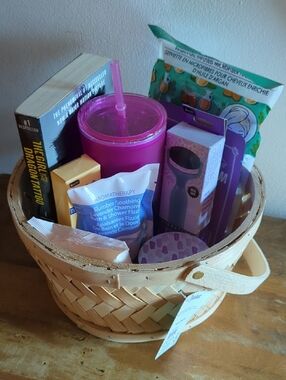 Bath & Body Gift Baskets With Book And Tumbler